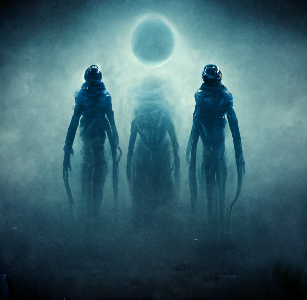 a scary alien