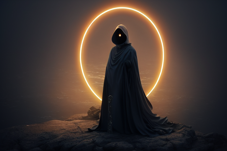 A friendly AI oracle. Made with Midjourney
